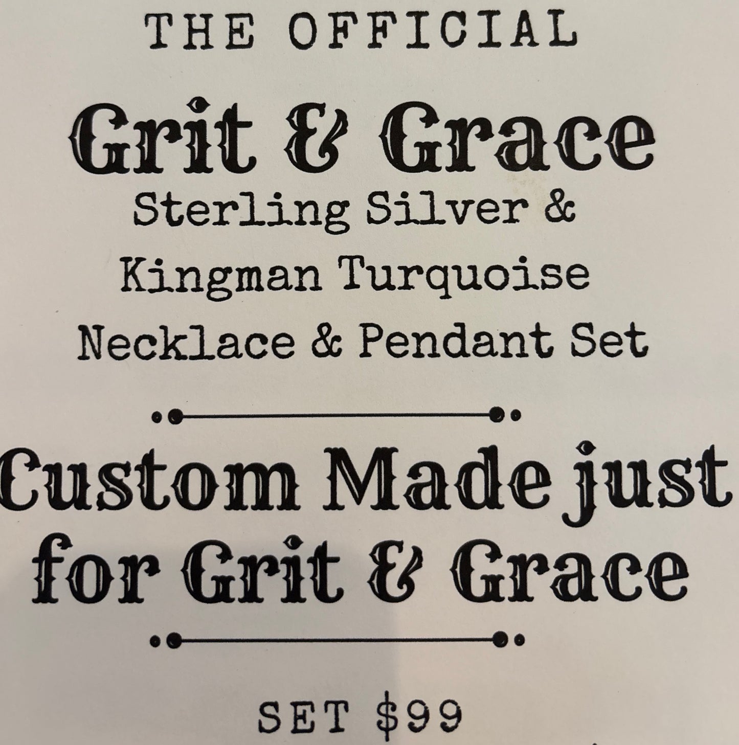 Tradition Turquoise Necklace